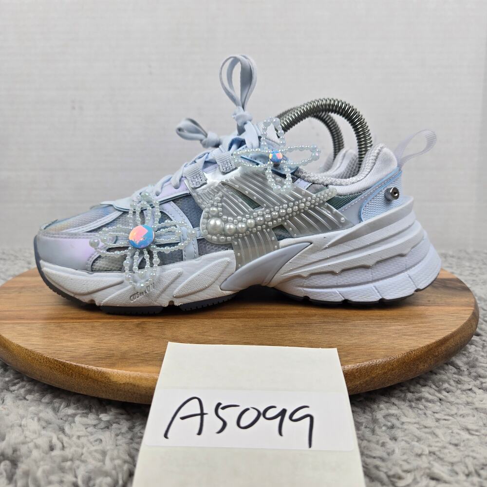Nike Womens 6 V2K Run Susan Fang Artist Collection Blue Tint Sneaker IB7426-400